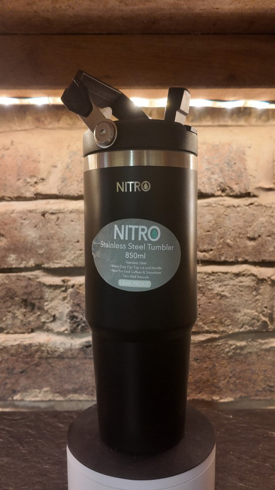 Custom 30oz Stainless Steel Tumbler with Carry Handle