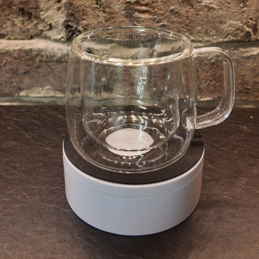 Custom Double Wall Glass Mug